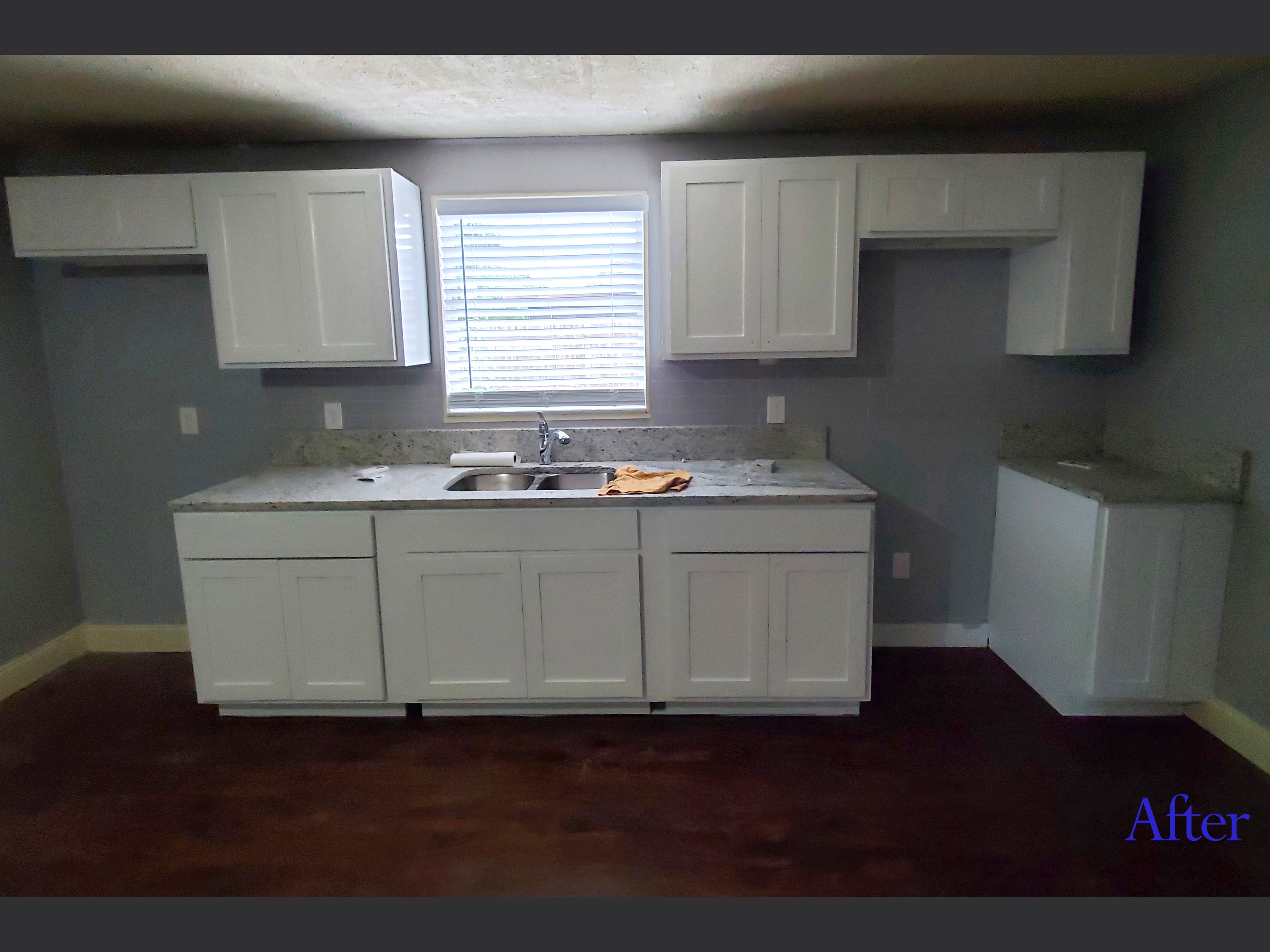 Cabinets after