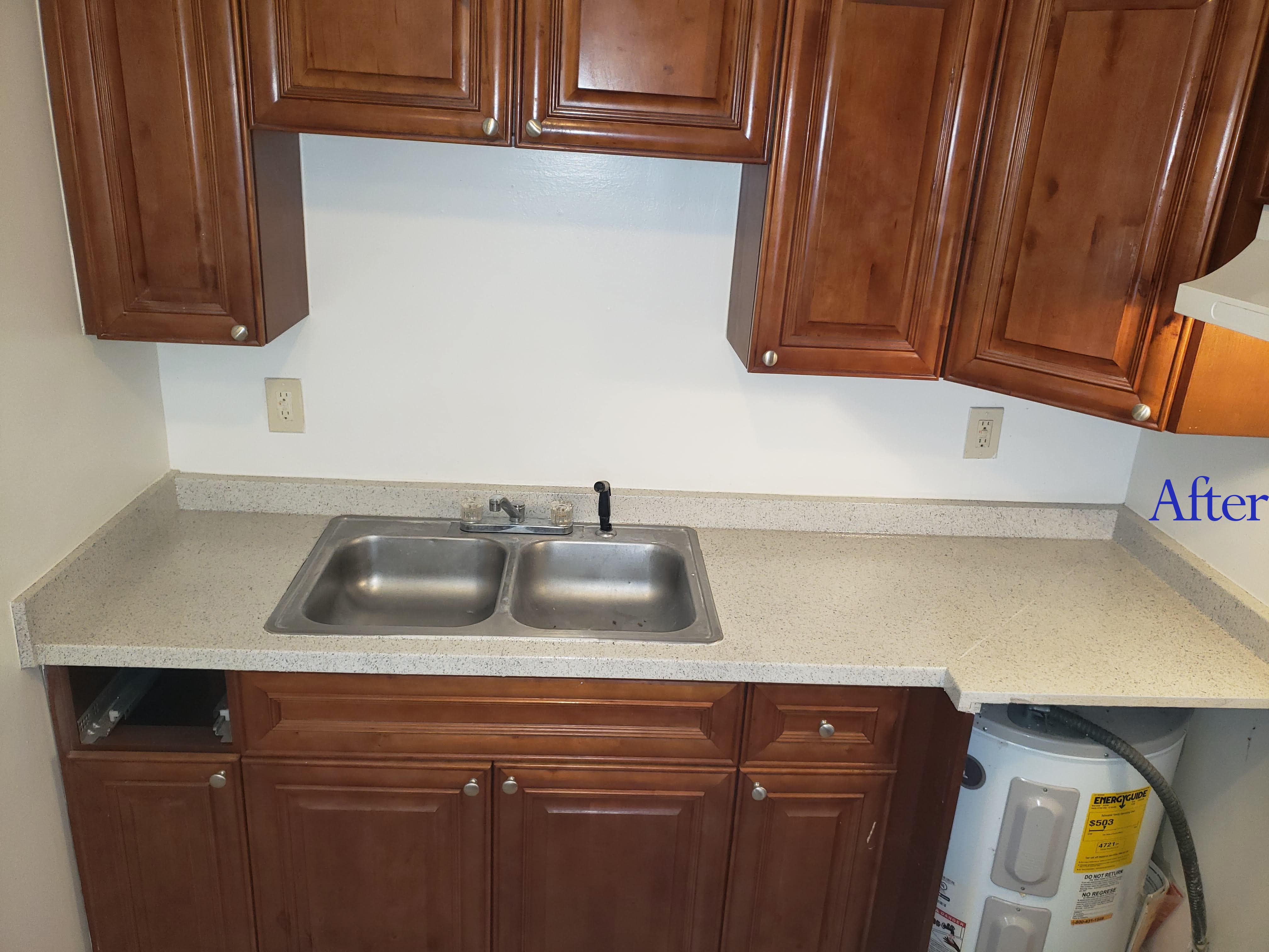 Countertops after