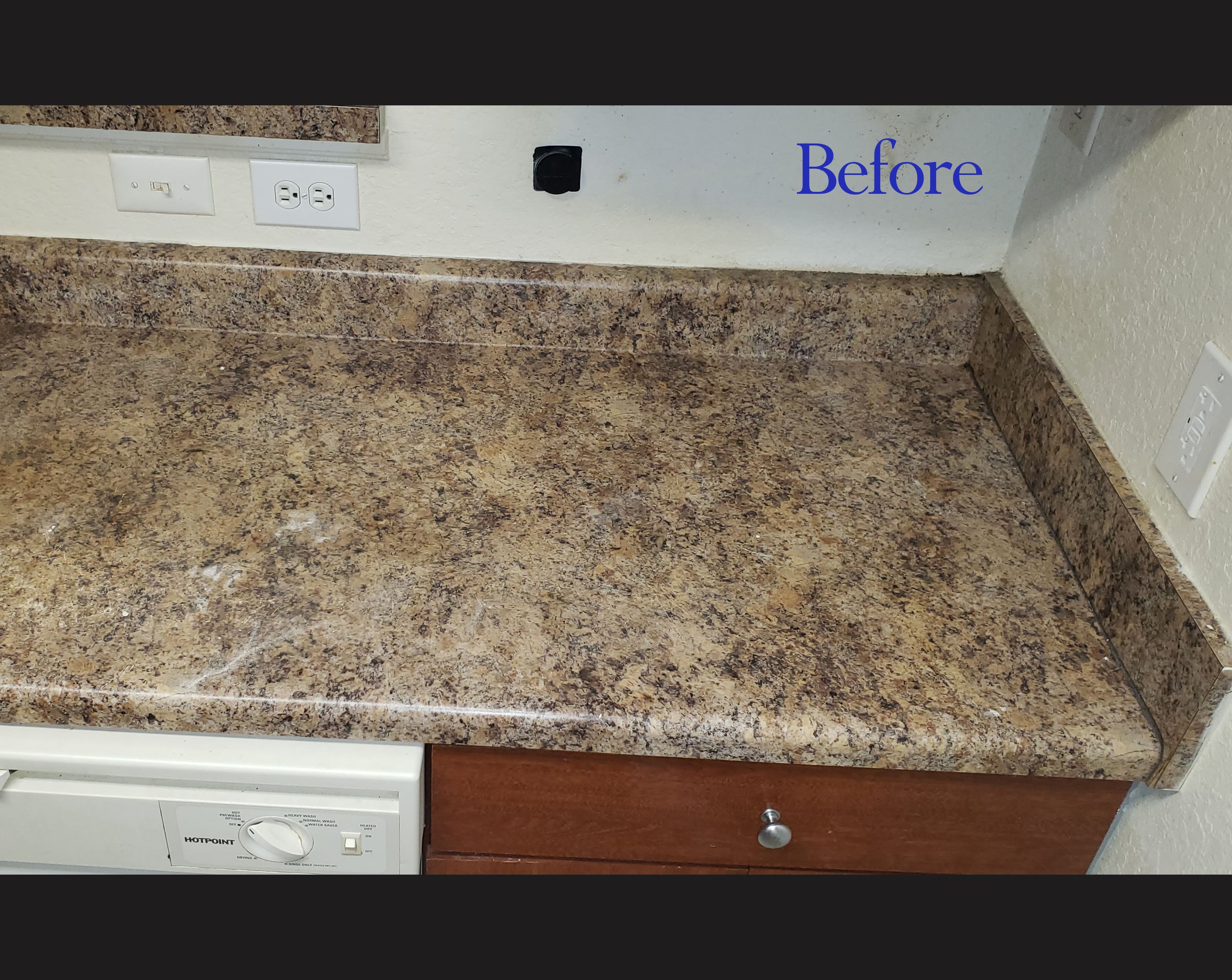 Countertops before