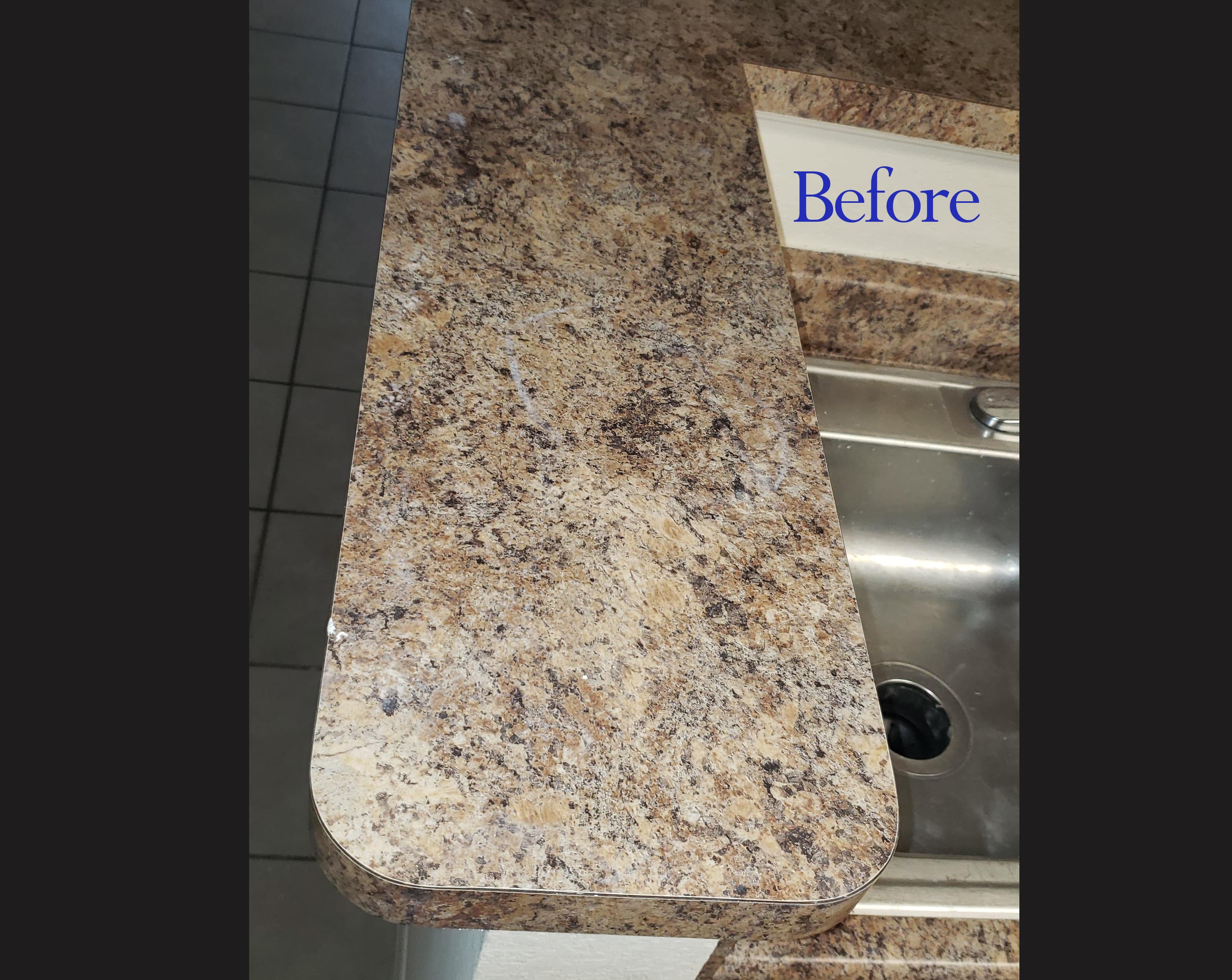 Countertops before